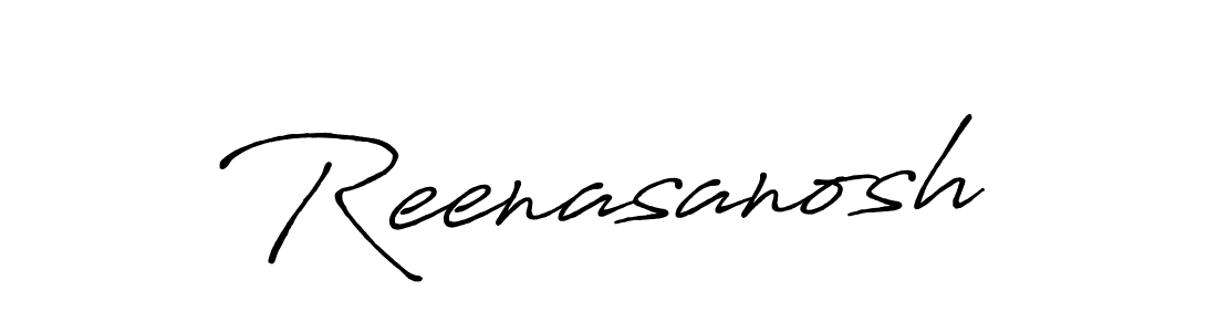 Once you've used our free online signature maker to create your best signature Antro_Vectra_Bolder style, it's time to enjoy all of the benefits that Reenasanosh name signing documents. Reenasanosh signature style 7 images and pictures png