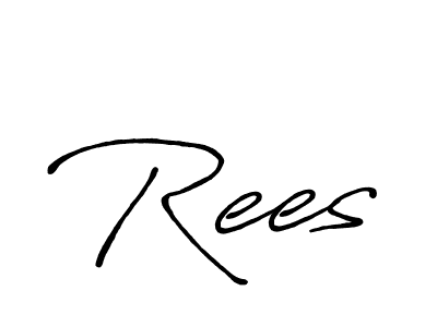 The best way (Antro_Vectra_Bolder) to make a short signature is to pick only two or three words in your name. The name Rees include a total of six letters. For converting this name. Rees signature style 7 images and pictures png