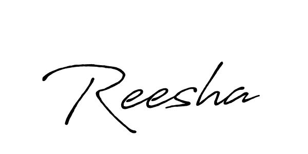 Here are the top 10 professional signature styles for the name Reesha. These are the best autograph styles you can use for your name. Reesha signature style 7 images and pictures png