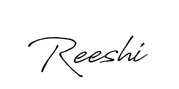 Make a beautiful signature design for name Reeshi. Use this online signature maker to create a handwritten signature for free. Reeshi signature style 7 images and pictures png