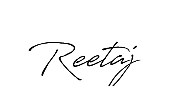 Make a short Reetaj signature style. Manage your documents anywhere anytime using Antro_Vectra_Bolder. Create and add eSignatures, submit forms, share and send files easily. Reetaj signature style 7 images and pictures png