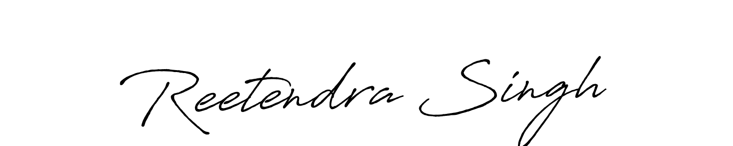 Also we have Reetendra Singh name is the best signature style. Create professional handwritten signature collection using Antro_Vectra_Bolder autograph style. Reetendra Singh signature style 7 images and pictures png