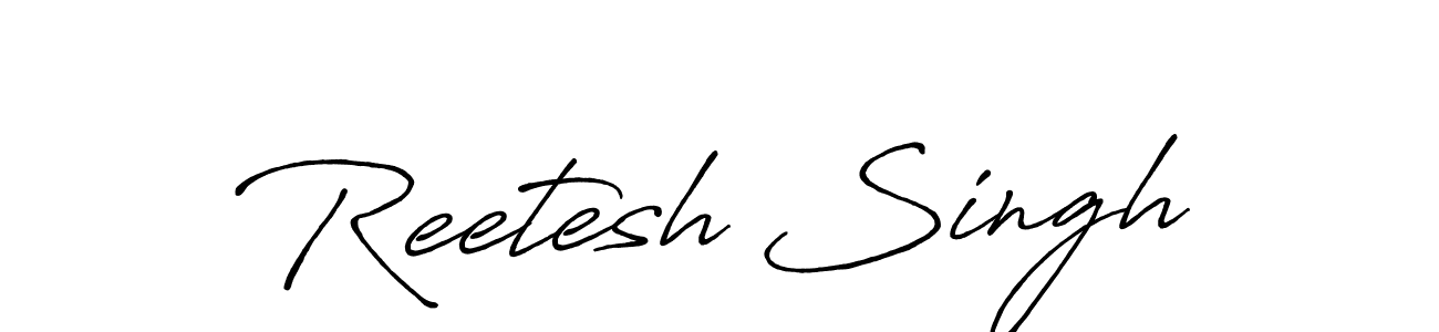 How to Draw Reetesh Singh signature style? Antro_Vectra_Bolder is a latest design signature styles for name Reetesh Singh. Reetesh Singh signature style 7 images and pictures png