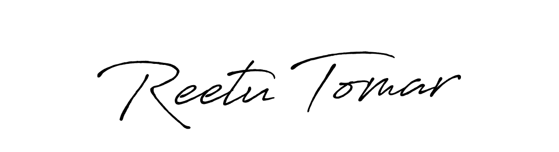 Best and Professional Signature Style for Reetu Tomar. Antro_Vectra_Bolder Best Signature Style Collection. Reetu Tomar signature style 7 images and pictures png