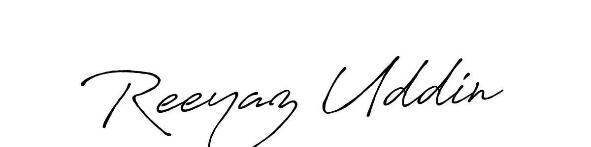 You should practise on your own different ways (Antro_Vectra_Bolder) to write your name (Reeyaz Uddin) in signature. don't let someone else do it for you. Reeyaz Uddin signature style 7 images and pictures png