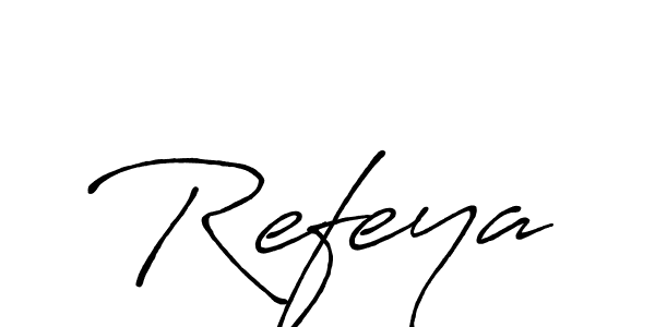 Here are the top 10 professional signature styles for the name Refeya. These are the best autograph styles you can use for your name. Refeya signature style 7 images and pictures png