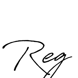 Best and Professional Signature Style for Reg. Antro_Vectra_Bolder Best Signature Style Collection. Reg signature style 7 images and pictures png