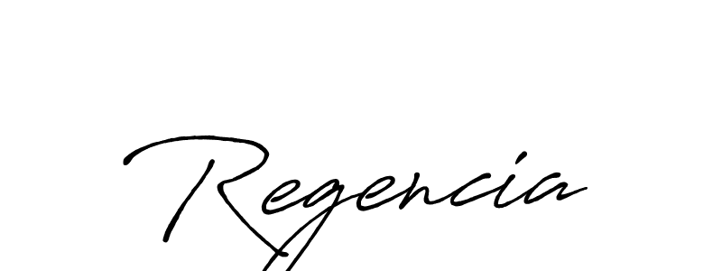 Once you've used our free online signature maker to create your best signature Antro_Vectra_Bolder style, it's time to enjoy all of the benefits that Regencia name signing documents. Regencia signature style 7 images and pictures png
