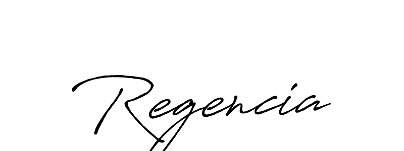 Make a beautiful signature design for name Regencia. Use this online signature maker to create a handwritten signature for free. Regencia signature style 7 images and pictures png