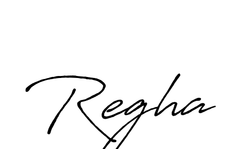 How to make Regha name signature. Use Antro_Vectra_Bolder style for creating short signs online. This is the latest handwritten sign. Regha signature style 7 images and pictures png