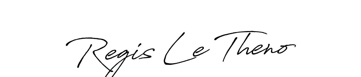 You should practise on your own different ways (Antro_Vectra_Bolder) to write your name (Regis Le Theno) in signature. don't let someone else do it for you. Regis Le Theno signature style 7 images and pictures png