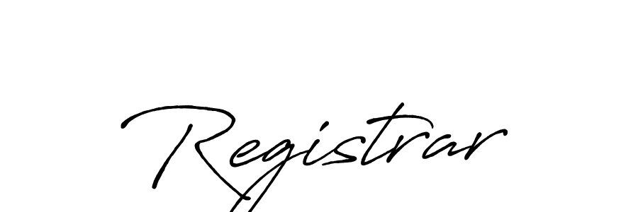 How to Draw Registrar signature style? Antro_Vectra_Bolder is a latest design signature styles for name Registrar. Registrar signature style 7 images and pictures png