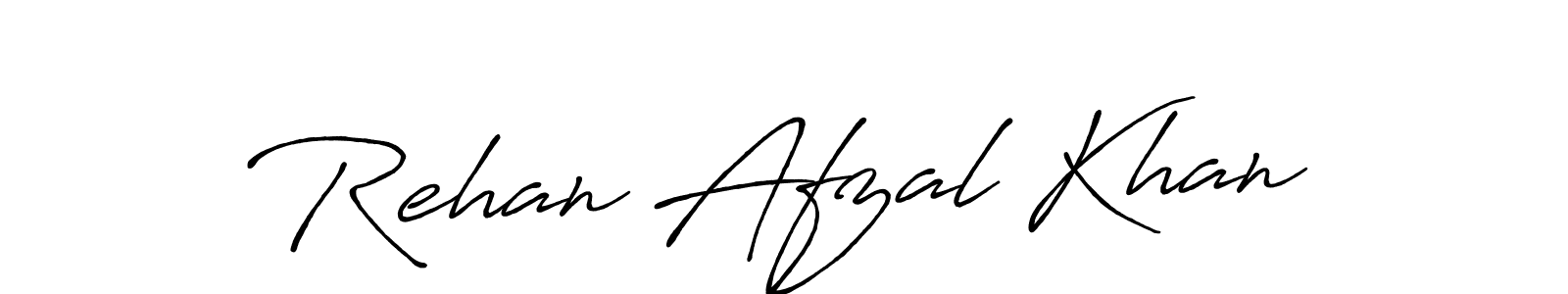 This is the best signature style for the Rehan Afzal Khan name. Also you like these signature font (Antro_Vectra_Bolder). Mix name signature. Rehan Afzal Khan signature style 7 images and pictures png