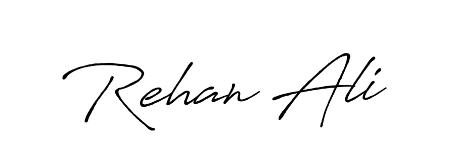 This is the best signature style for the Rehan Ali name. Also you like these signature font (Antro_Vectra_Bolder). Mix name signature. Rehan Ali signature style 7 images and pictures png