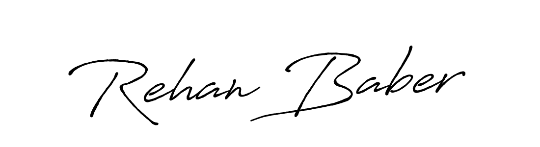 Best and Professional Signature Style for Rehan Baber. Antro_Vectra_Bolder Best Signature Style Collection. Rehan Baber signature style 7 images and pictures png