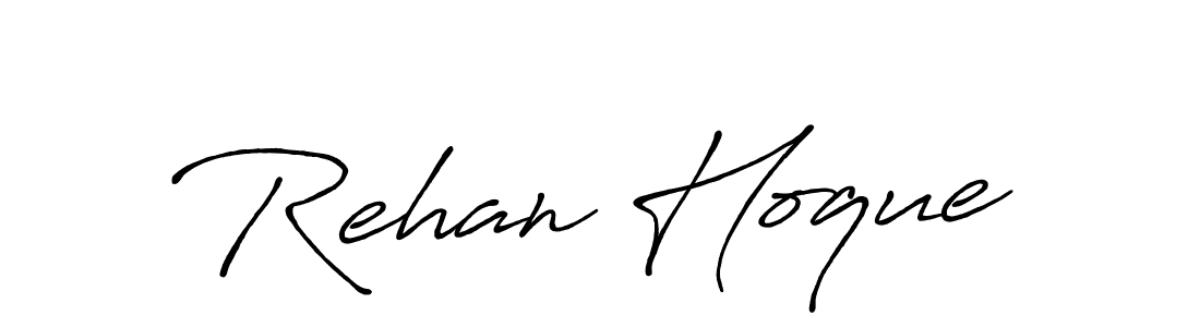 Also You can easily find your signature by using the search form. We will create Rehan Hoque name handwritten signature images for you free of cost using Antro_Vectra_Bolder sign style. Rehan Hoque signature style 7 images and pictures png