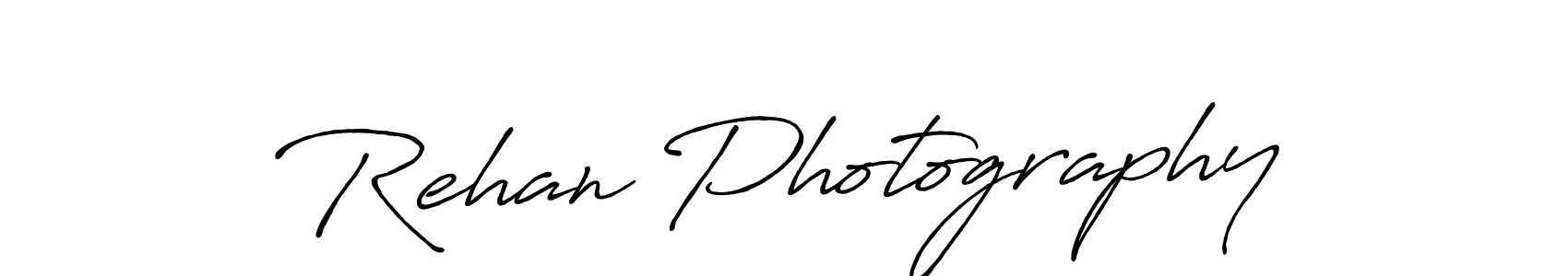 Once you've used our free online signature maker to create your best signature Antro_Vectra_Bolder style, it's time to enjoy all of the benefits that Rehan Photography name signing documents. Rehan Photography signature style 7 images and pictures png