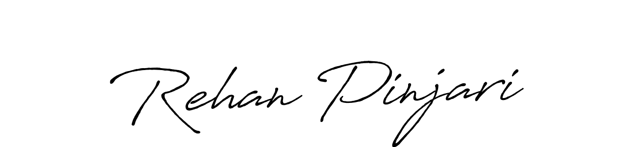 Here are the top 10 professional signature styles for the name Rehan Pinjari. These are the best autograph styles you can use for your name. Rehan Pinjari signature style 7 images and pictures png