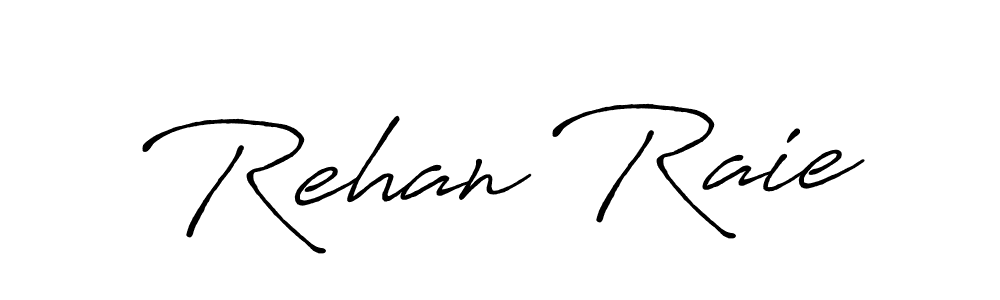 Rehan Raie stylish signature style. Best Handwritten Sign (Antro_Vectra_Bolder) for my name. Handwritten Signature Collection Ideas for my name Rehan Raie. Rehan Raie signature style 7 images and pictures png