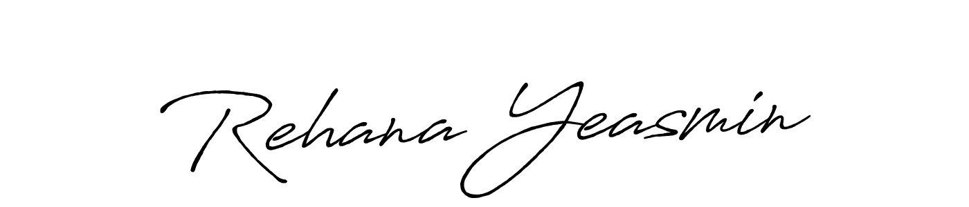 It looks lik you need a new signature style for name Rehana Yeasmin. Design unique handwritten (Antro_Vectra_Bolder) signature with our free signature maker in just a few clicks. Rehana Yeasmin signature style 7 images and pictures png