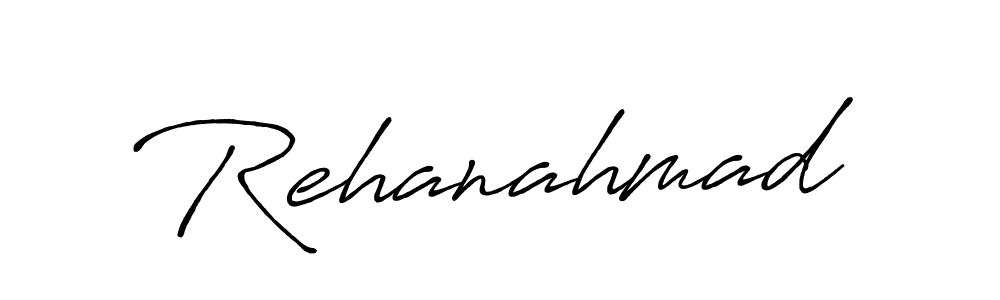 Antro_Vectra_Bolder is a professional signature style that is perfect for those who want to add a touch of class to their signature. It is also a great choice for those who want to make their signature more unique. Get Rehanahmad name to fancy signature for free. Rehanahmad signature style 7 images and pictures png