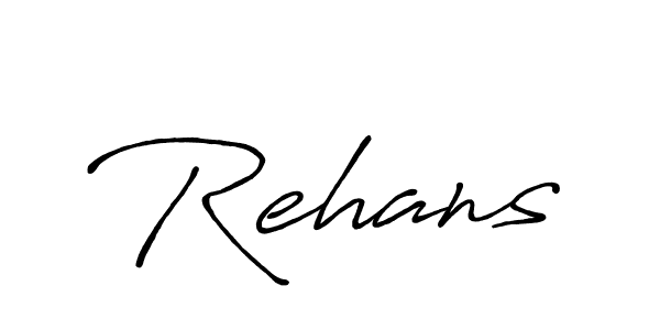 Similarly Antro_Vectra_Bolder is the best handwritten signature design. Signature creator online .You can use it as an online autograph creator for name Rehans. Rehans signature style 7 images and pictures png