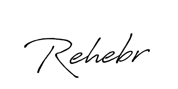 Also You can easily find your signature by using the search form. We will create Rehebr name handwritten signature images for you free of cost using Antro_Vectra_Bolder sign style. Rehebr signature style 7 images and pictures png