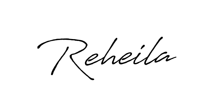 Once you've used our free online signature maker to create your best signature Antro_Vectra_Bolder style, it's time to enjoy all of the benefits that Reheila name signing documents. Reheila signature style 7 images and pictures png