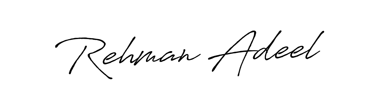 How to Draw Rehman Adeel signature style? Antro_Vectra_Bolder is a latest design signature styles for name Rehman Adeel. Rehman Adeel signature style 7 images and pictures png