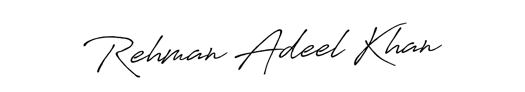 How to make Rehman Adeel Khan signature? Antro_Vectra_Bolder is a professional autograph style. Create handwritten signature for Rehman Adeel Khan name. Rehman Adeel Khan signature style 7 images and pictures png