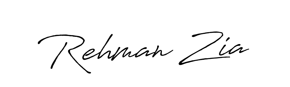 The best way (Antro_Vectra_Bolder) to make a short signature is to pick only two or three words in your name. The name Rehman Zia include a total of six letters. For converting this name. Rehman Zia signature style 7 images and pictures png