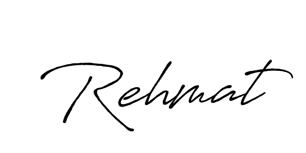 Rehmat stylish signature style. Best Handwritten Sign (Antro_Vectra_Bolder) for my name. Handwritten Signature Collection Ideas for my name Rehmat. Rehmat signature style 7 images and pictures png