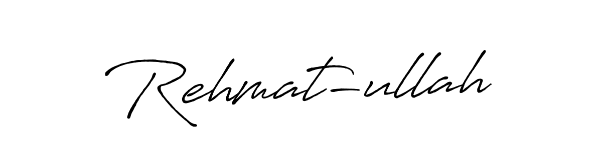 Rehmat-ullah stylish signature style. Best Handwritten Sign (Antro_Vectra_Bolder) for my name. Handwritten Signature Collection Ideas for my name Rehmat-ullah. Rehmat-ullah signature style 7 images and pictures png