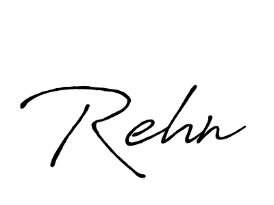 You should practise on your own different ways (Antro_Vectra_Bolder) to write your name (Rehn) in signature. don't let someone else do it for you. Rehn signature style 7 images and pictures png