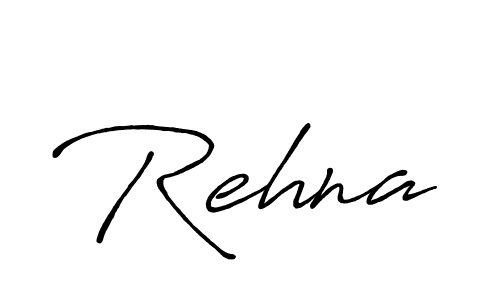 Make a beautiful signature design for name Rehna. Use this online signature maker to create a handwritten signature for free. Rehna signature style 7 images and pictures png
