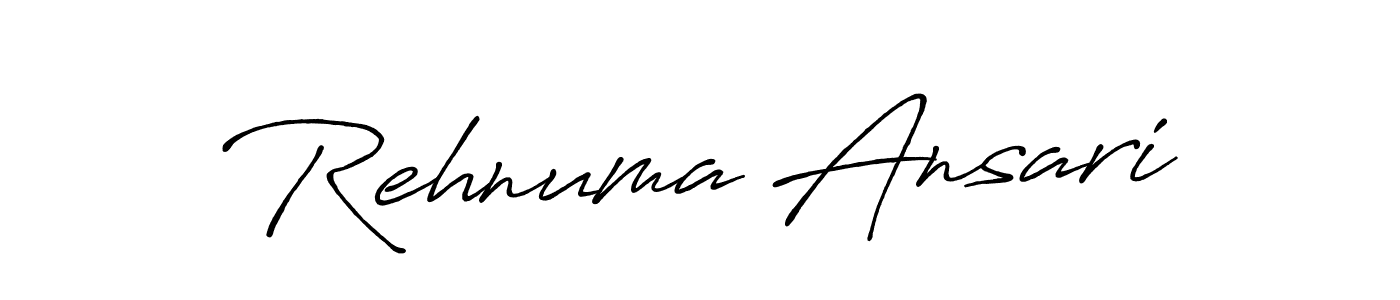 Once you've used our free online signature maker to create your best signature Antro_Vectra_Bolder style, it's time to enjoy all of the benefits that Rehnuma Ansari name signing documents. Rehnuma Ansari signature style 7 images and pictures png