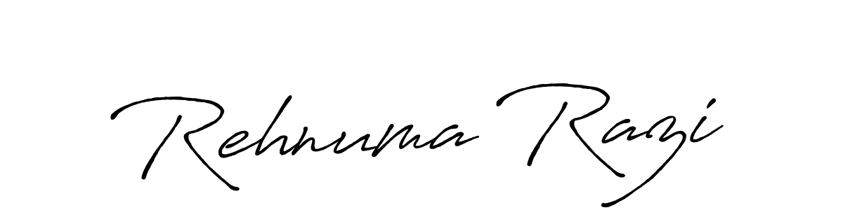 Also You can easily find your signature by using the search form. We will create Rehnuma Razi name handwritten signature images for you free of cost using Antro_Vectra_Bolder sign style. Rehnuma Razi signature style 7 images and pictures png