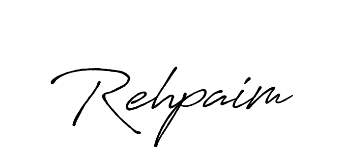 It looks lik you need a new signature style for name Rehpaim. Design unique handwritten (Antro_Vectra_Bolder) signature with our free signature maker in just a few clicks. Rehpaim signature style 7 images and pictures png