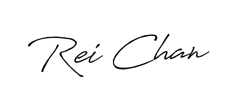 Create a beautiful signature design for name Rei Chan. With this signature (Antro_Vectra_Bolder) fonts, you can make a handwritten signature for free. Rei Chan signature style 7 images and pictures png