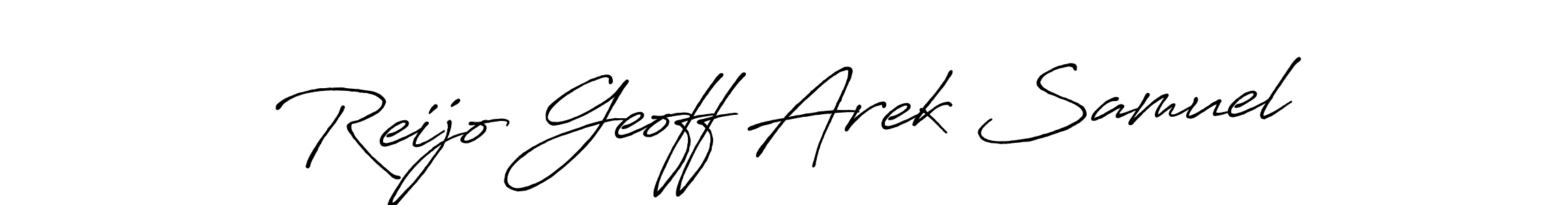 Here are the top 10 professional signature styles for the name Reijo Geoff Arek Samuel. These are the best autograph styles you can use for your name. Reijo Geoff Arek Samuel signature style 7 images and pictures png