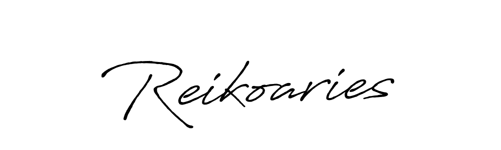 Here are the top 10 professional signature styles for the name Reikoaries. These are the best autograph styles you can use for your name. Reikoaries signature style 7 images and pictures png