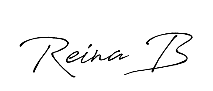 Once you've used our free online signature maker to create your best signature Antro_Vectra_Bolder style, it's time to enjoy all of the benefits that Reina B name signing documents. Reina B signature style 7 images and pictures png