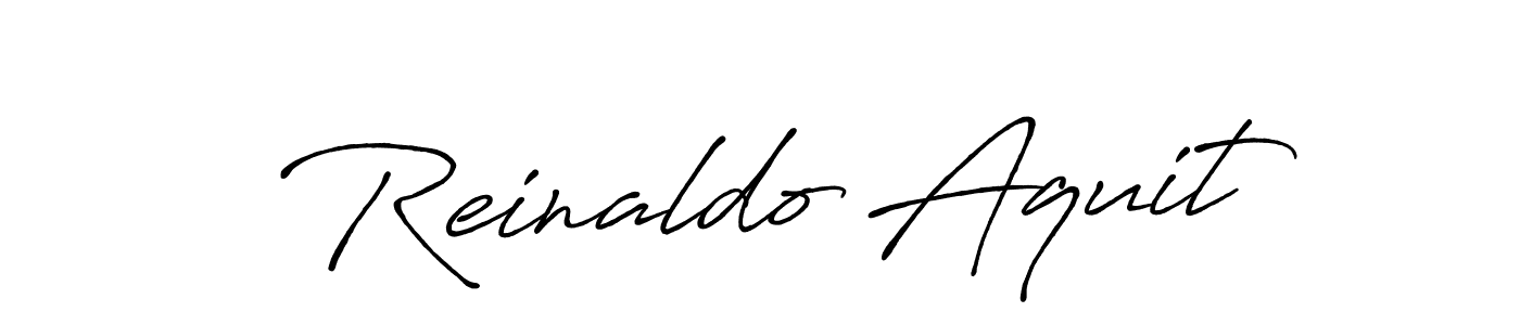 Make a beautiful signature design for name Reinaldo Aquit. Use this online signature maker to create a handwritten signature for free. Reinaldo Aquit signature style 7 images and pictures png