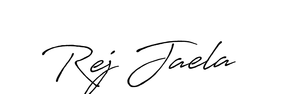 if you are searching for the best signature style for your name Rej Jaela. so please give up your signature search. here we have designed multiple signature styles  using Antro_Vectra_Bolder. Rej Jaela signature style 7 images and pictures png