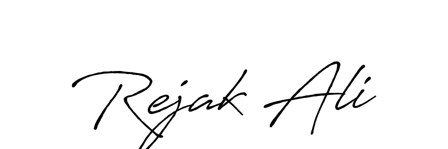 It looks lik you need a new signature style for name Rejak Ali. Design unique handwritten (Antro_Vectra_Bolder) signature with our free signature maker in just a few clicks. Rejak Ali signature style 7 images and pictures png