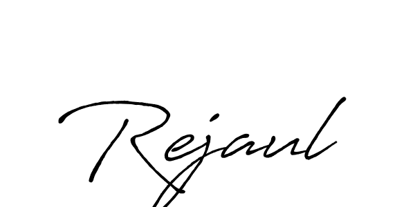 Once you've used our free online signature maker to create your best signature Antro_Vectra_Bolder style, it's time to enjoy all of the benefits that Rejaul name signing documents. Rejaul signature style 7 images and pictures png