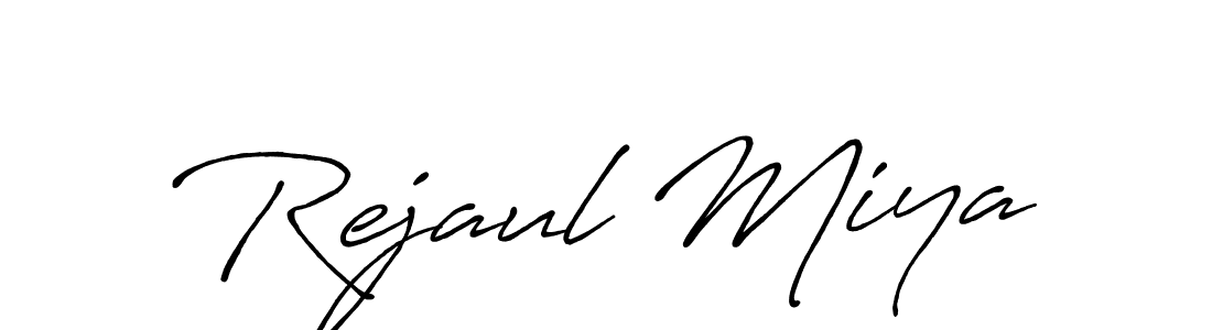 Rejaul Miya stylish signature style. Best Handwritten Sign (Antro_Vectra_Bolder) for my name. Handwritten Signature Collection Ideas for my name Rejaul Miya. Rejaul Miya signature style 7 images and pictures png