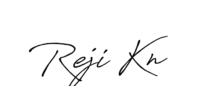 Make a beautiful signature design for name Reji Kn. Use this online signature maker to create a handwritten signature for free. Reji Kn signature style 7 images and pictures png