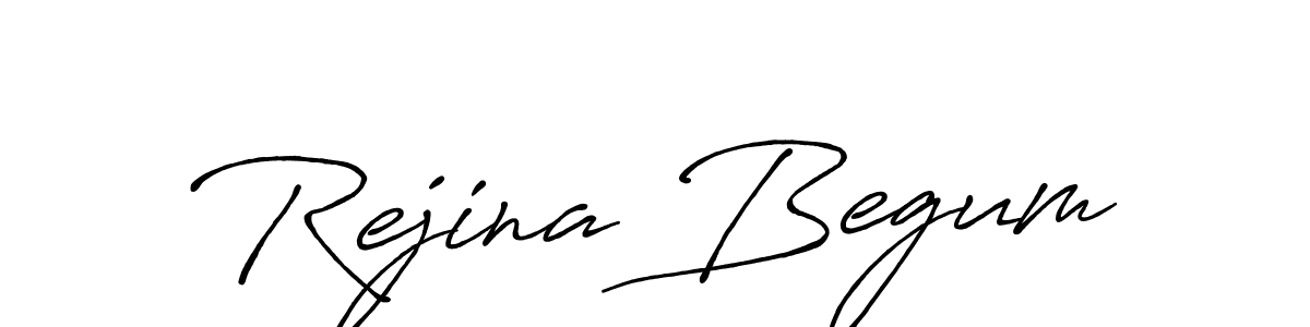 Make a short Rejina Begum signature style. Manage your documents anywhere anytime using Antro_Vectra_Bolder. Create and add eSignatures, submit forms, share and send files easily. Rejina Begum signature style 7 images and pictures png