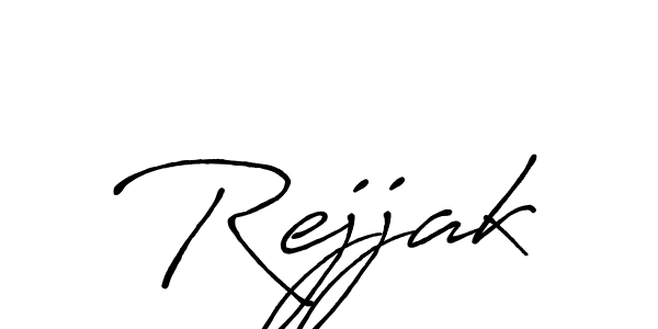 How to Draw Rejjak signature style? Antro_Vectra_Bolder is a latest design signature styles for name Rejjak. Rejjak signature style 7 images and pictures png
